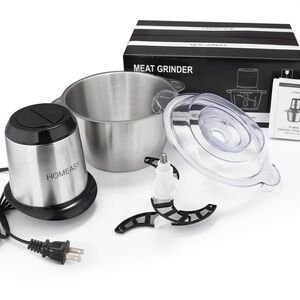 Silver Electric Meat Grinder